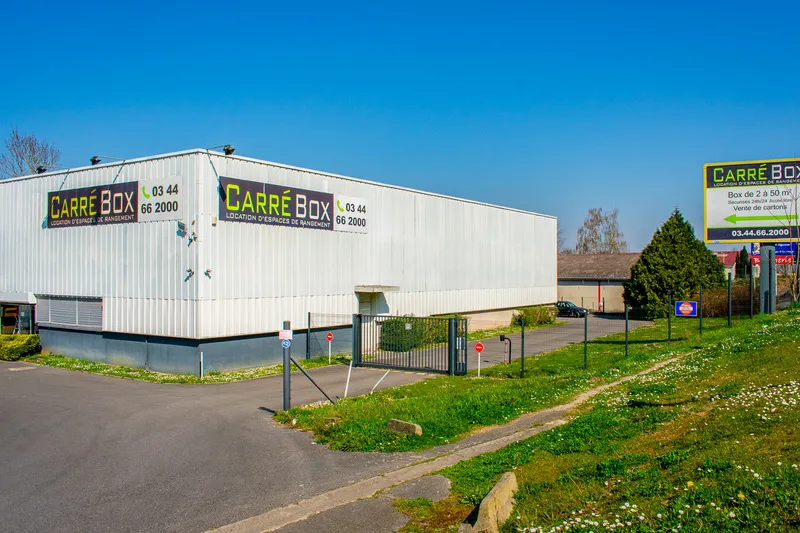 Centre de stockage Carrébox Creil Enseigne