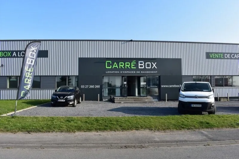 Centre de stockage Carrébox Valenciennes Enseigne
