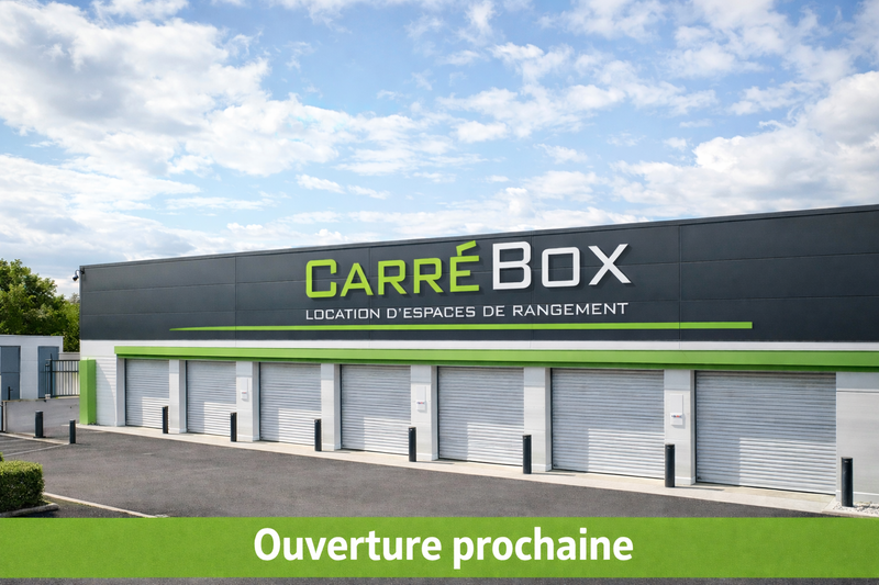 Centre de stockage Carrébox Creil Verneuil Enseigne