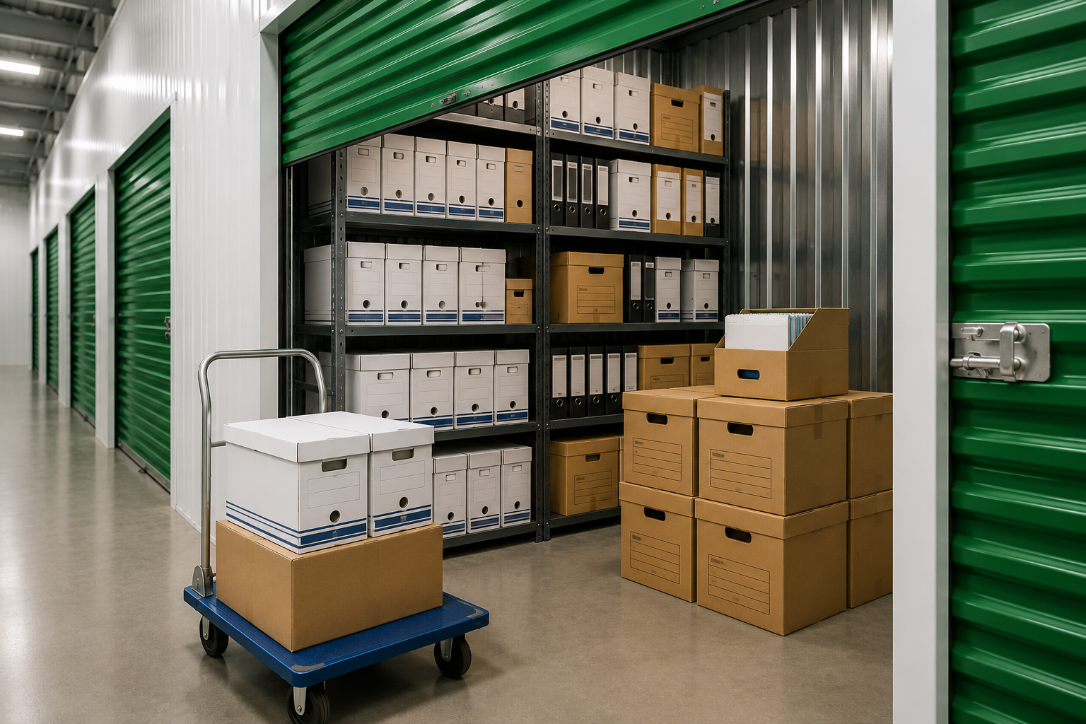 Stockage d'archives professionnelles