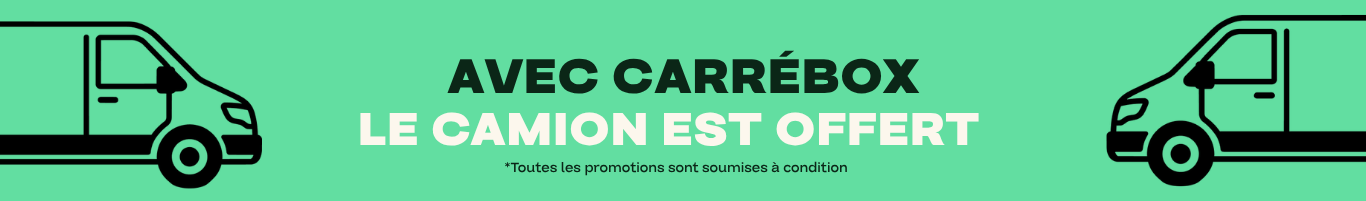 Camion offert pour votre déménagement
